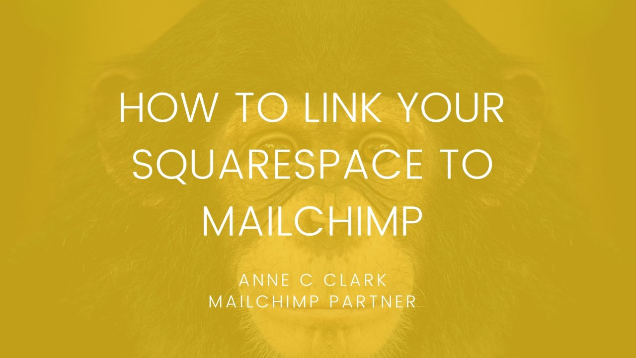 How to link your Squarespace to Mailchimp