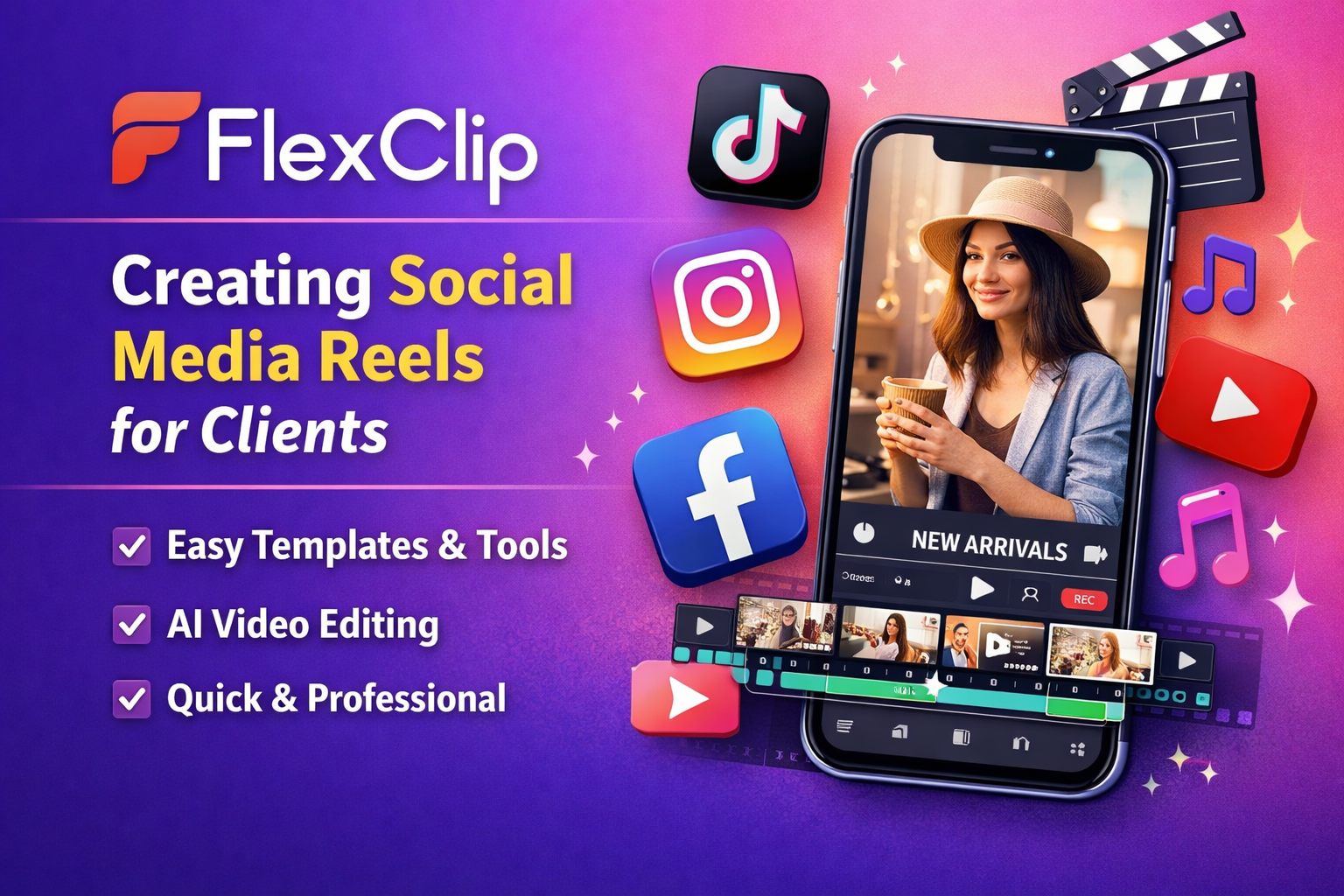 Why FlexClip Is My Go-To Tool for Creating Social Media Reels for Clients
