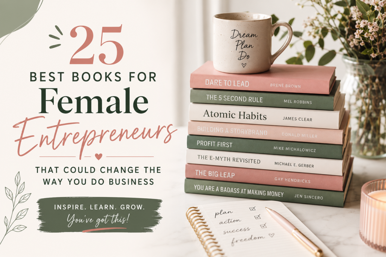 25 Best Books for Female Entrepreneurs
