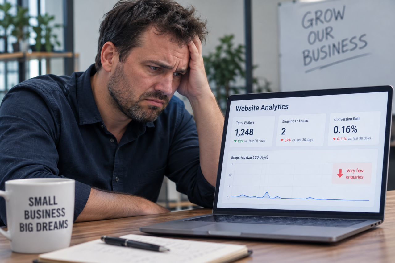 Why Your Website Isn't Getting Leads