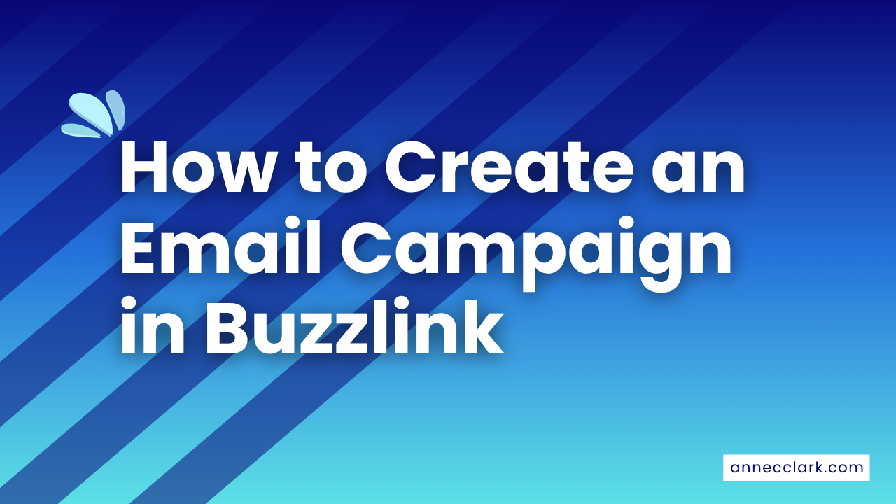 How to Create an Email Campaign in Buzzlink